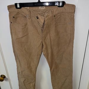JCrew 484 style khaki corduroy, 32x30